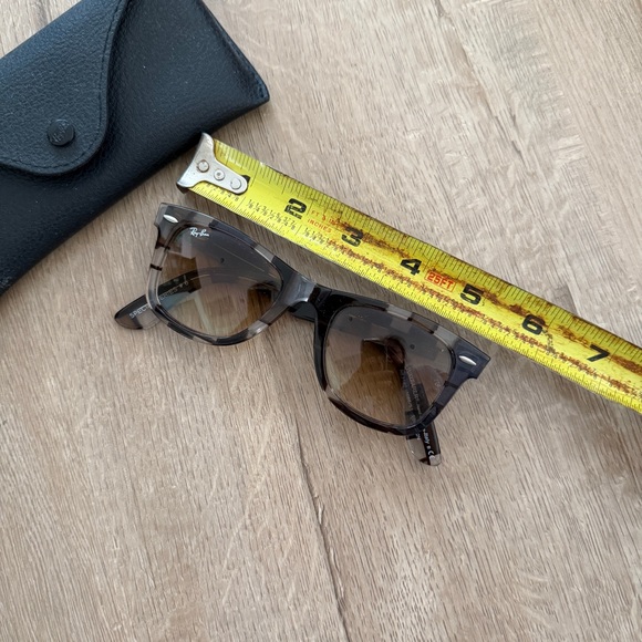 RAY-BAN RB2140 1086-51 ORIGINAL WAYFARER SUNGLASSES SPECIAL SERIES #6 ITALY MADE - Picture 10 of 10